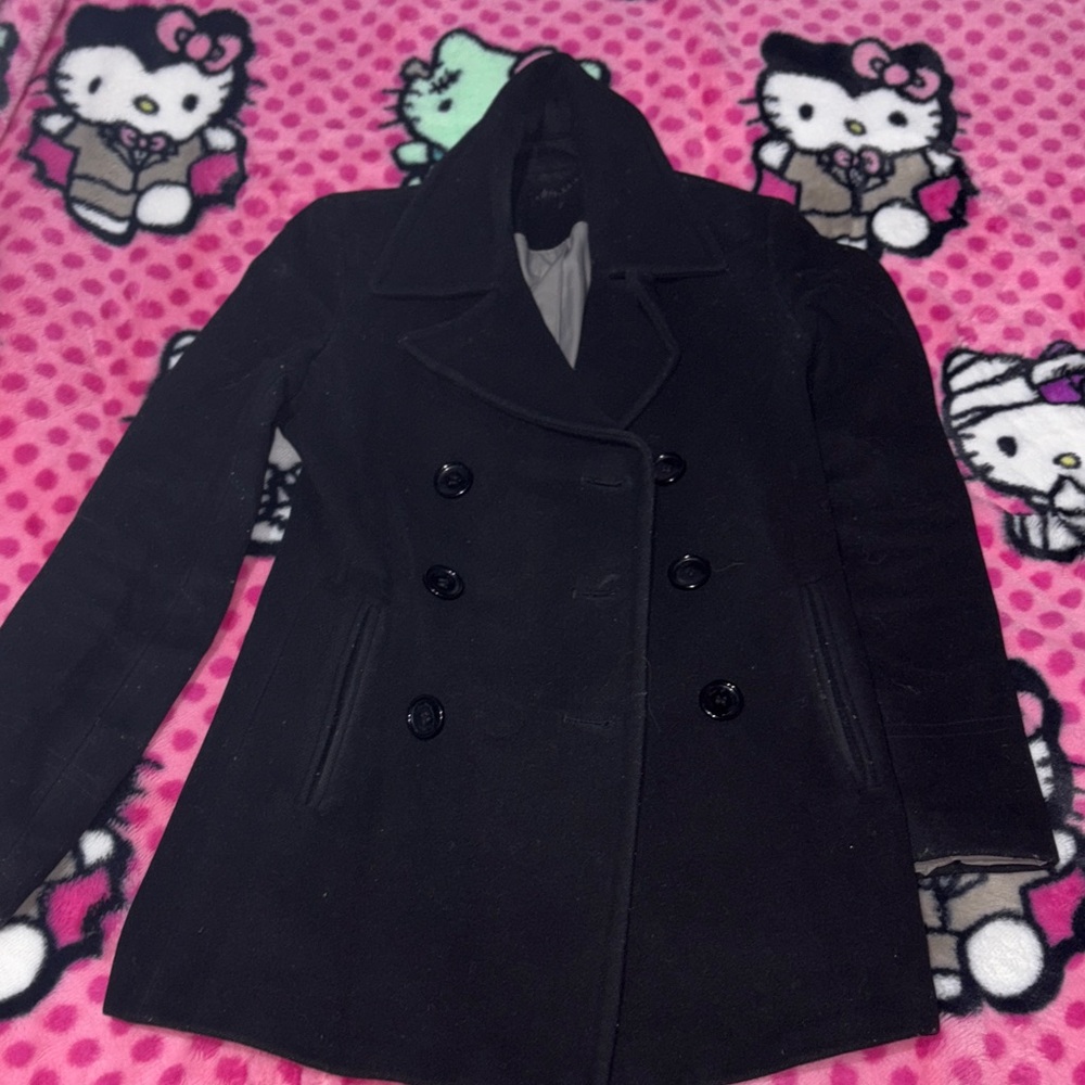 Calvin Klein Classic Black Peacoat